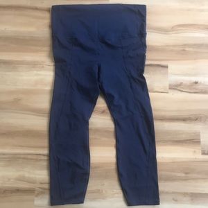 Navy Blue Gap Maternity Leggings